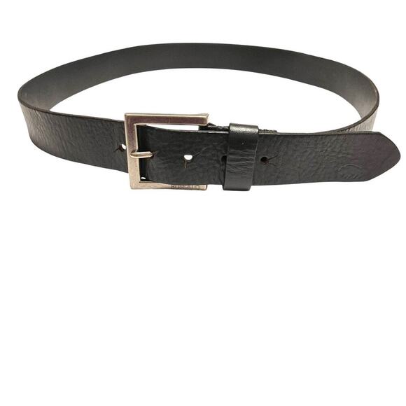 BUFFALO David Bitton Genuine Leather Belt in Black Men's Size XL - Picture 4 of 8